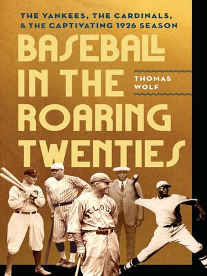 cover image of Baseball in the Roaring Twenties